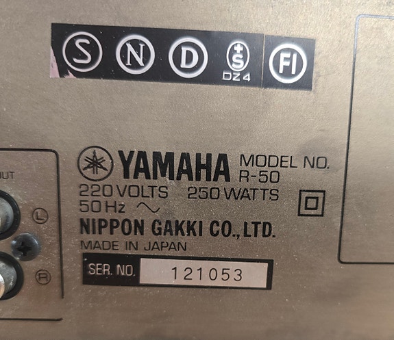 Yamaha R-50