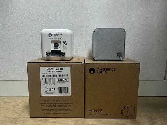 Cambridge Audio Minx min 12 satelliittikaiuttimet