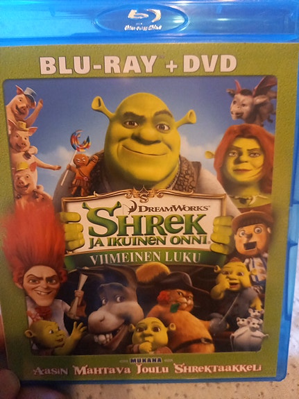 Blu-ray + DVD : Shrek ja ikuinen onni