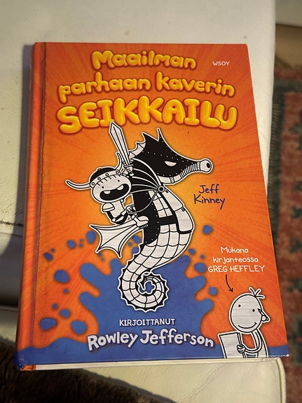 Jeff Kinney Maailman parhaan kaverin seikkailu kirja