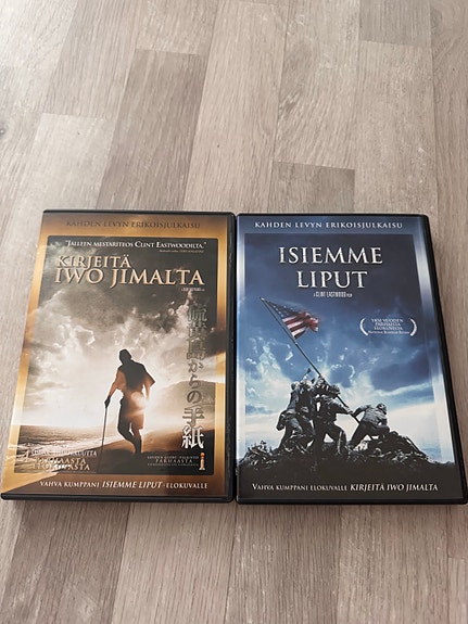 Kirjeitä Iwo Jimalta & Isiemme liput DVD-elokuvat