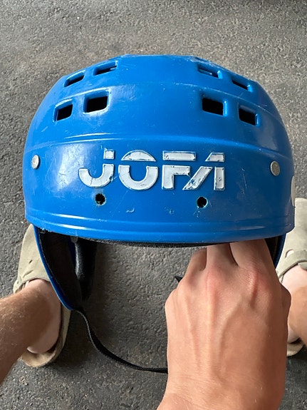Jofa jääkiekkokypärä sininen