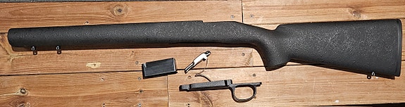 Remington 700 police tukki+alarauta