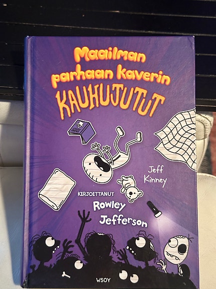 Jeff Kinney Maailman parhaan kaverin kauhujutut kirja
