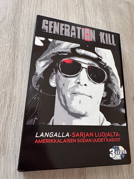 Generation Kill DVD-boksi 3 levyä