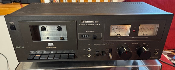 Technics RS M5 stereo kasettidekki