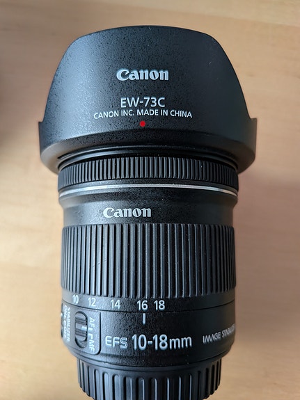 Canon EF-S 10-18mm IS STM zoom-objektiivi