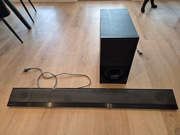 Sony soundbar ja langaton subwoofer