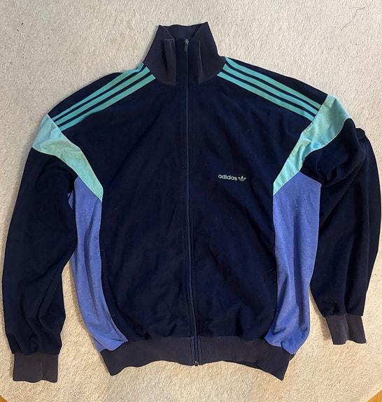 Adidas retro verryttelytakki (säämiskä)