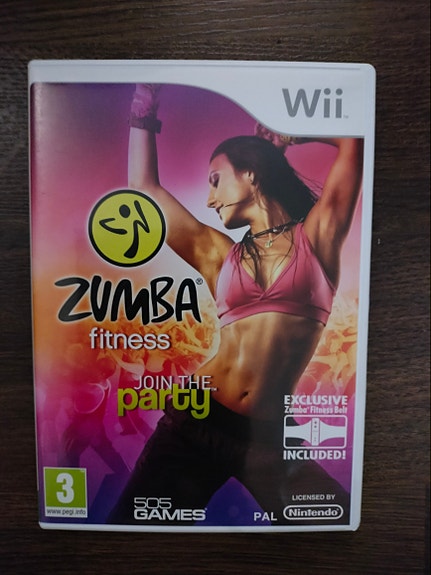 Nintendo Wii Zumba Fitness Join the Party peli