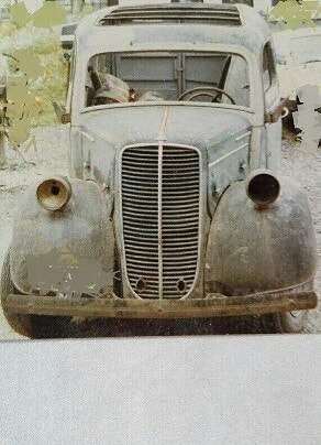 Ford van projektiauto / varaosa-auto