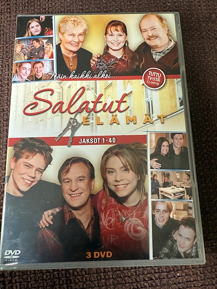 Salatut elämät DVD-boksi jaksot 1–40