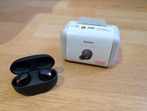 Sony WF-1000XM5 langattomat nappikuulokkeet musta