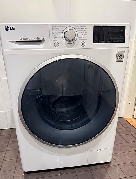 LG kuivaava pesukone KAPEA malli