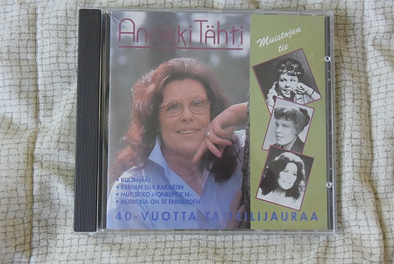 Annikki Tähti CD 40 vuotta taiteilijauraa