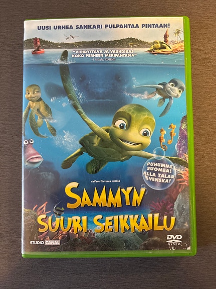 Sammyn suuri seikkailu DVD