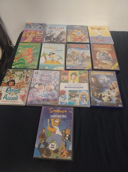 Lasten DVD paketti