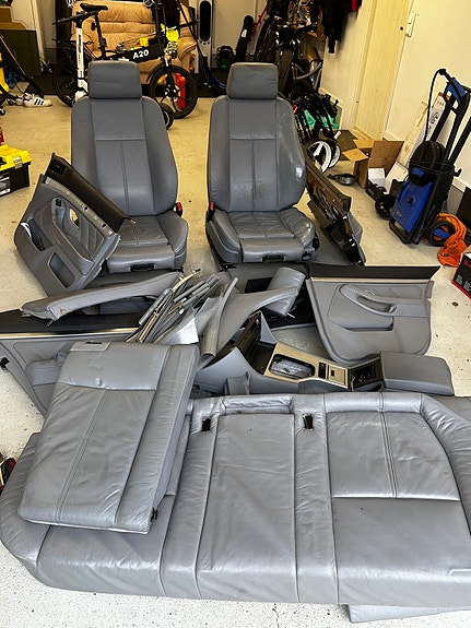 E39 sedanin sport nahkasisusta