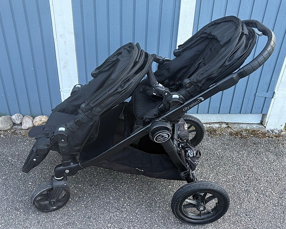 Baby Jogger City Select, tuplarattaat