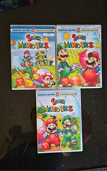 Super Mario Bros DVD 1-3