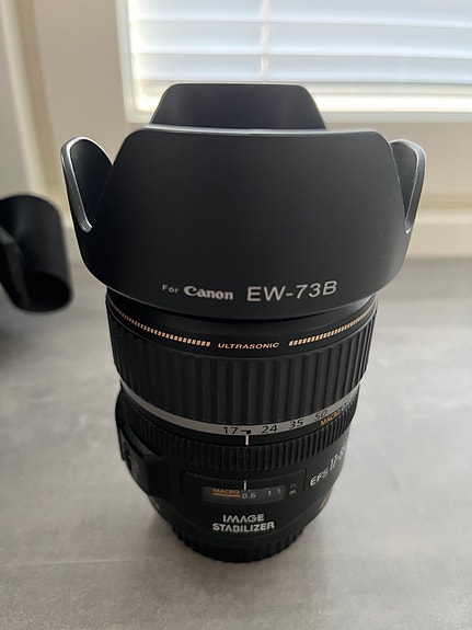 Canon yleiszoom-objektiivi - efs 17-85mm