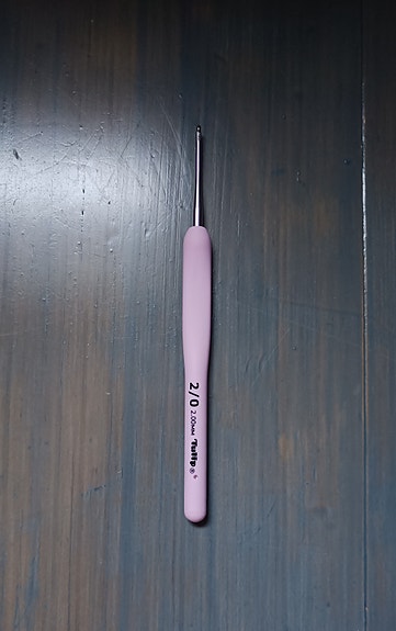 2 mm virkkuukoukku