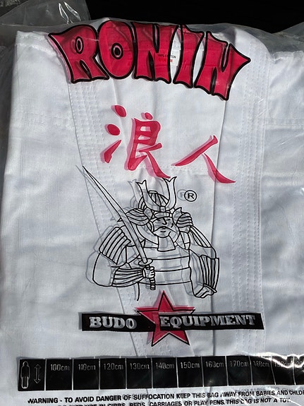 Uusi RONIN budo/judo/karate puku XL