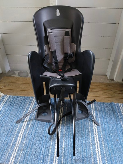 Lasten istuin polkupyörään