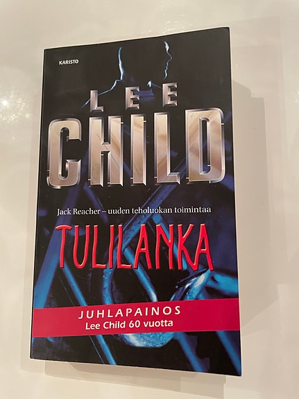 Lee Child Tulilanka pokkari juhlapainos