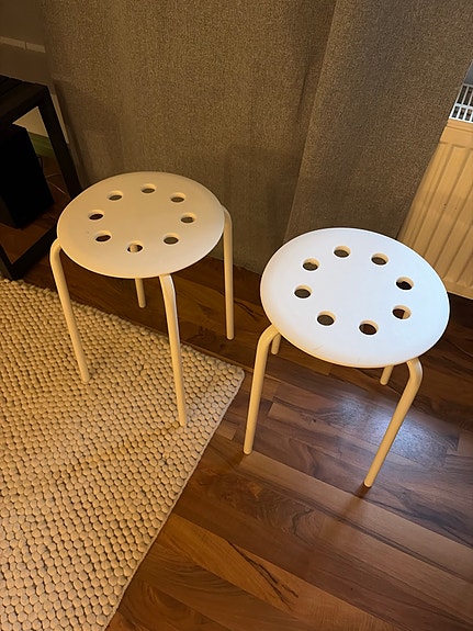 IKEA jakkarat valkoinen