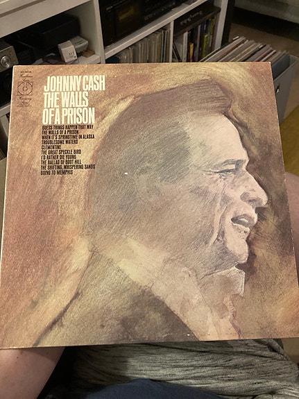Johnny Cash – The Walls Of A Prison LP-vinyyli