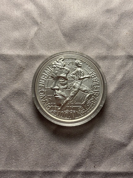 Paavo Nurmi juhlaraha 1997 Suomi hopeaa