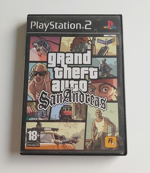 GTA: San Andreas (PS2) (Toimivuus ei tiedossa)