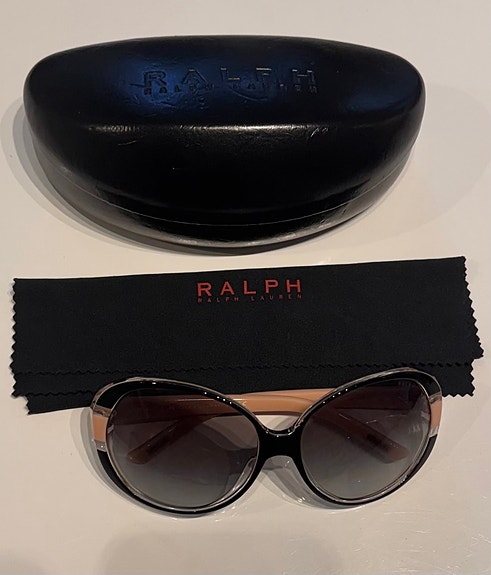 Ralph Lauren Ralph aurinkolasit naisille musta/vaaleanpunainen