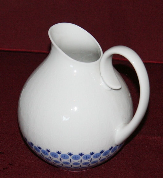 Rosenthal Romanze Secunda Blau kaadin design Wiinblad