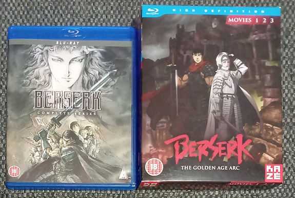 Berserk: Complete series+Golden Age Arc movie trilogy