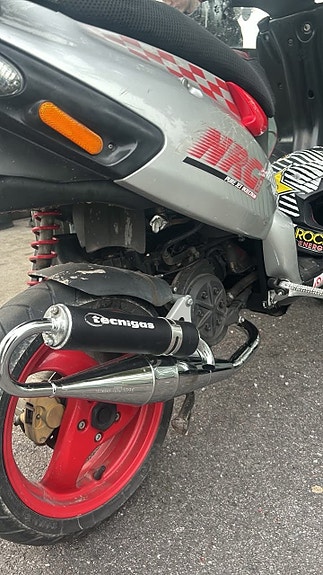 Tecnigas Next-R chromed piaggio/aprilia