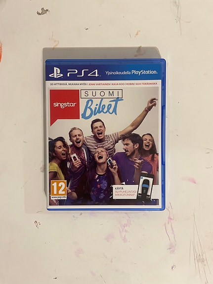 SingStar Suomi Bileet PS4 peli