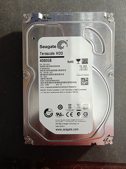Seagate ST4000NC000 4000GB SATA Hard Drive