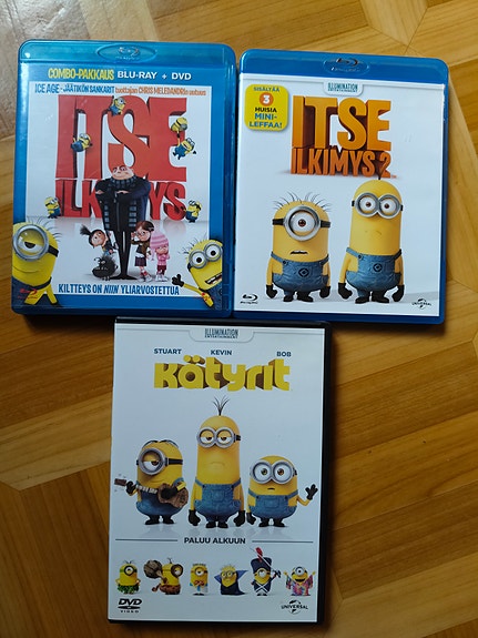 Itse ilkimys 1–2 ja Kätyrit elokuvat