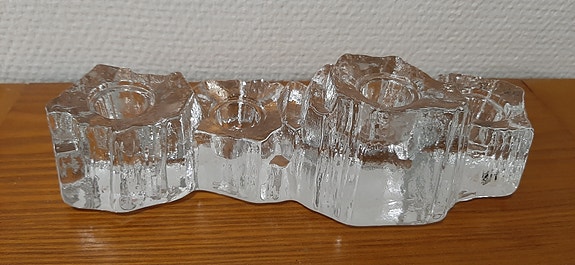 Muurla Jäävuori / Glacier kynttelikkö 4 kynttilälle (alkuperäinen tarra)