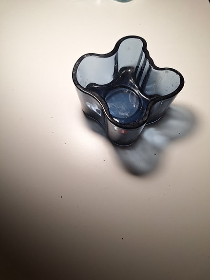 Iittala Aalto tuikkukippo sininen lasi