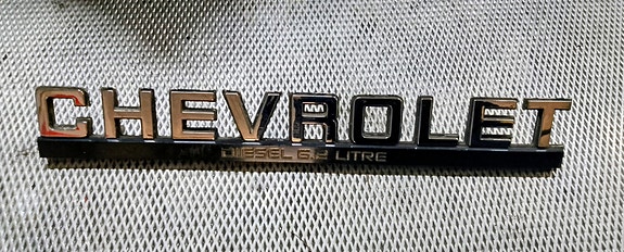 Chevrolet Diesel 6.2 Litre metallimerkki