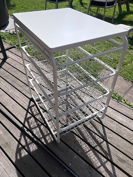 Ikea Algot säilytyskorit/laatikosto/hylly