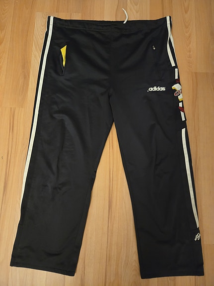 Adidas Originals Tummansiniset Loose fit housut