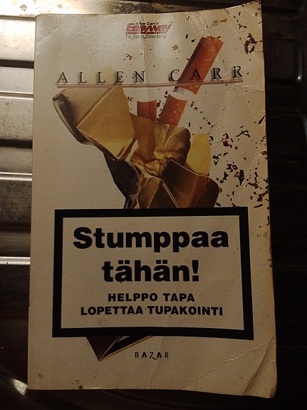 Allen Carr Stumppaa tähän -kirja