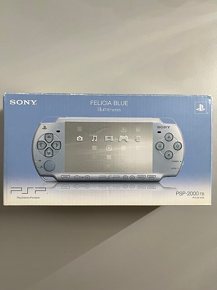 PSP-2000 Felicia Blue CIB