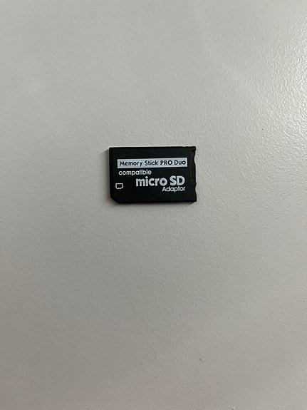 Memory Stick Pro Duo Micro SD adapteri
