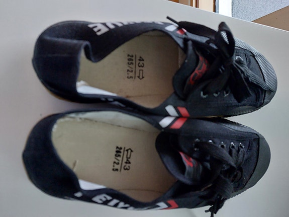 Feiyue miesten parkour kengät, koko 43 musta