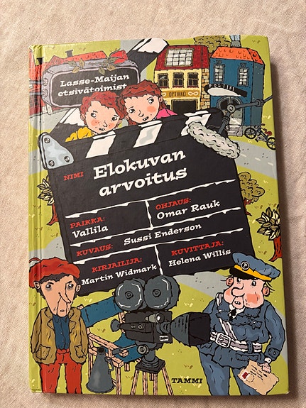 Lasse-Maijan etsivätoimisto: Elokuvan arvoitus - lastenkirja